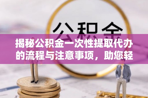 饶河揭秘公积金一次性提取代办的流程与注意事项，助您轻松搞定财务规划