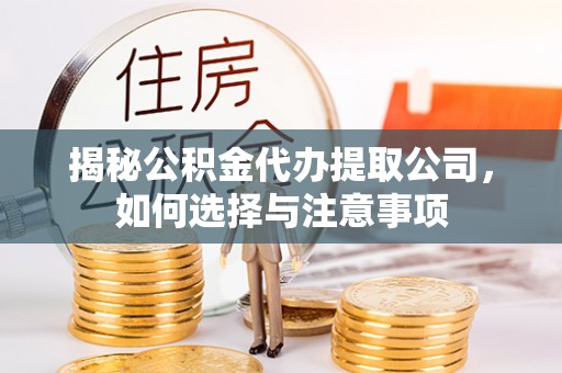 饶河揭秘公积金代办提取公司，如何选择与注意事项