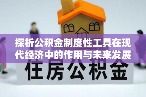饶河探析公积金制度性工具在现代经济中的作用与未来发展趋势