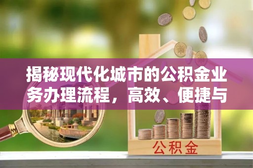 饶河揭秘现代化城市的公积金业务办理流程，高效、便捷与未来趋势