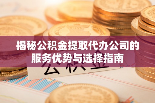 饶河揭秘公积金提取代办公司的服务优势与选择指南